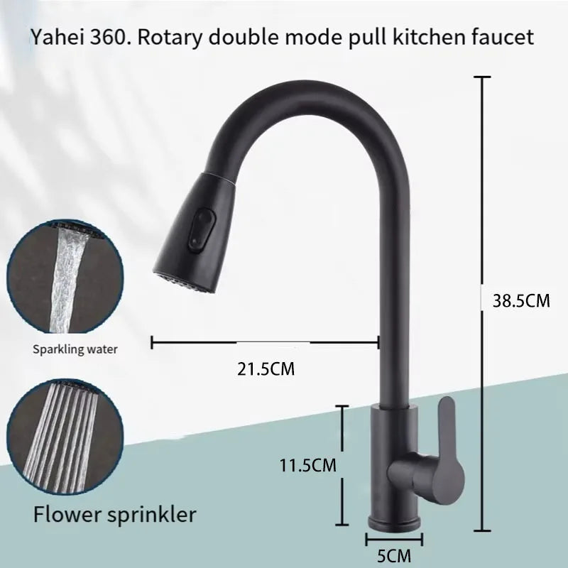 Stainless Steel Pull-Out Faucet