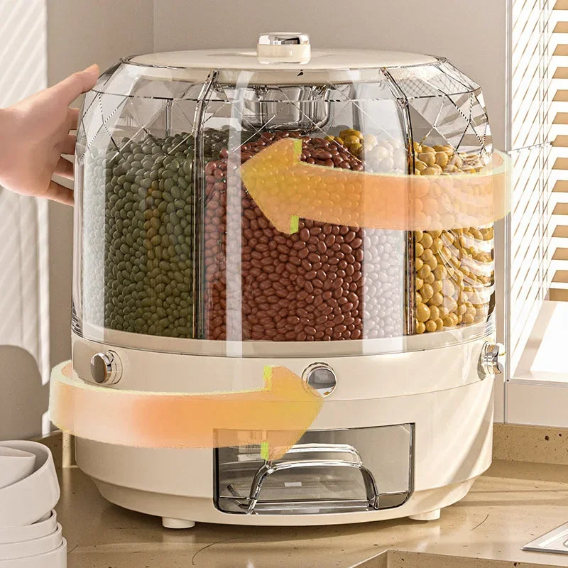 360° Rotating Food Dispenser