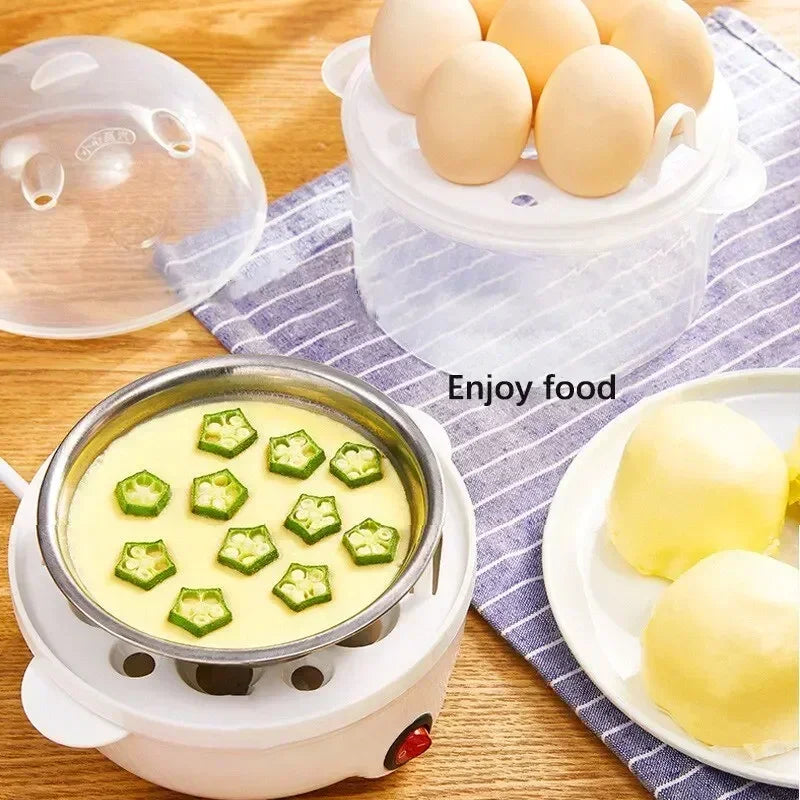 QuickEgg Compact Double Steam Cooker