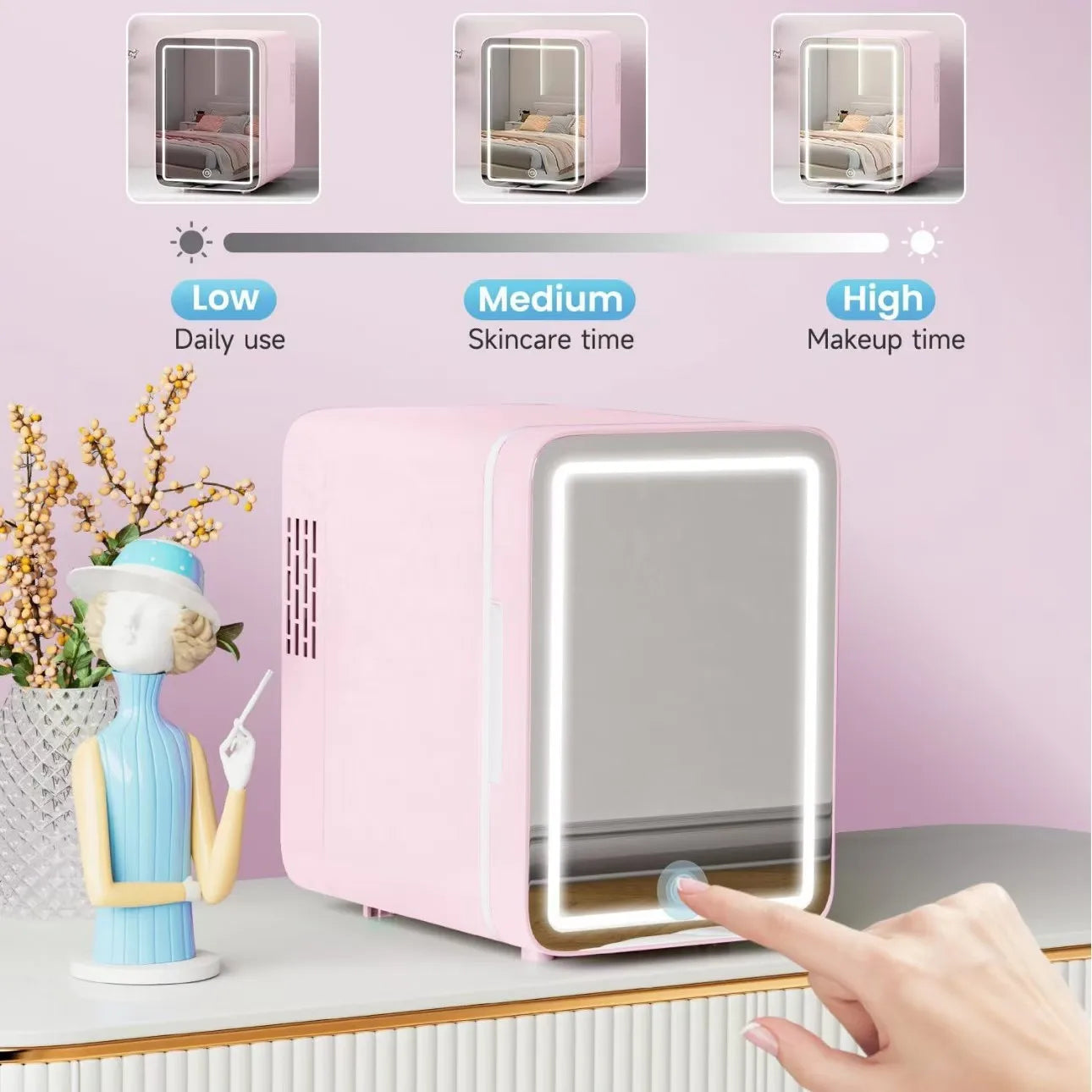 Portable Mini Cosmetic Chill Fridge